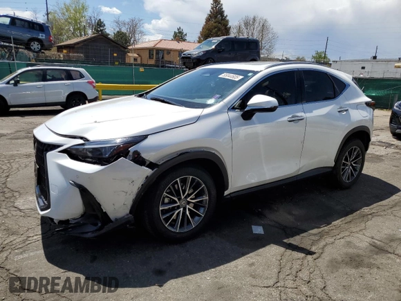 2024 Lexus NX 350h Premium z VIN JTJGKCEZ2R5015419, wystawiony jako Copart lot #55044605 z przebiegiem 21 264 mil mil oraz Szkoda całkowita • Salvage title. Historia ofert i sprzedaży dostępna na DreamBid. Obrazek 1.