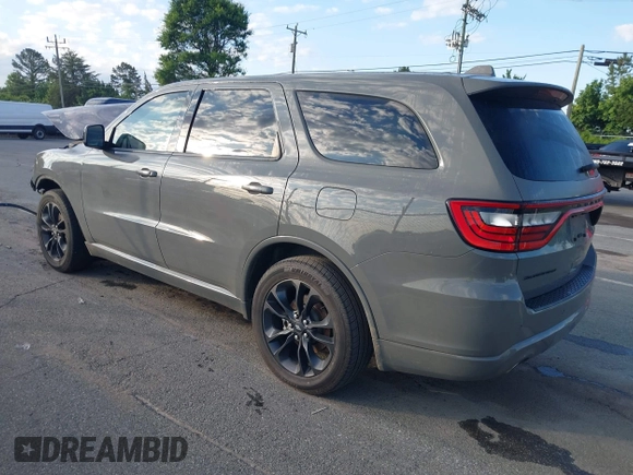 2021 Dodge Durango GT Plus z VIN 1C4RDHDG4MC750121, wystawiony jako IAAI lot #42160722 z przebiegiem 87 321 mil mil oraz . Historia ofert i sprzedaży dostępna na DreamBid. Obrazek 3.