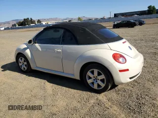2007 Volkswagen Beetle with VIN 3VWRG31Y47M422091, listed as a Copart auction lot 80124674 with 109,999 mi miles and Salvage title. Bid and sale history available at DreamBid. Image 2.