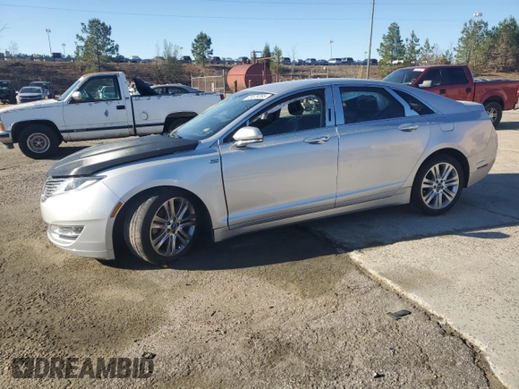 2016 Lincoln MKZ with VIN 3LN6L2G95GR610628, listed as a Copart auction lot 49579285 with 0 mi miles and Salvage Title. Bid and sale history available at carsss.com. Image 1.