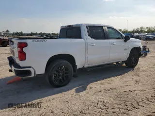 2023 Chevrolet Silverado 1500 RST with VIN 2GCUDEED2P1147143, listed as a Copart auction lot 50763795 with 37,194 mi miles and Salvage Title. Bid and sale history available at DreamBid. Image 3.
