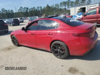2019 Alfa Romeo Giulia z VIN ZARFAMANXK7622890, wystawiony jako Copart lot #46255435 z przebiegiem 86 630 mil mil oraz Szkody całkowita. Historia ofert i sprzedaży dostępna na DreamBid. Obrazek 2.