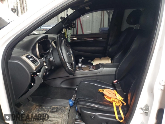 2015 Jeep Grand Cherokee Overland with VIN 1C4RJFCT9FC853324, listed as a Copart auction lot 88104655 with Not Provided miles and Salvage Title. Bid and sale history available at carsss.com. Image 7.