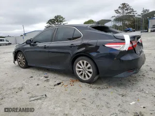 2020 Toyota Camry LE with VIN 4T1C11AK2LU968738, listed as a Copart auction lot 79946614 with 95,799 mi miles and Salvage Title. Bid and sale history available at carsss.com. Image 2.