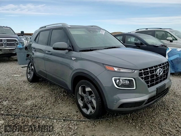 2021 Hyundai Venue SEL with VIN KMHRC8A39MU127362, listed as a Copart auction lot 61791795 with 20,019 mi miles and Salvage title. Bid and sale history available at DreamBid. Image 14.