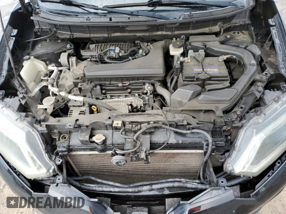 2015 Nissan Rogue SL with VIN 5N1AT2MV5FC823037, listed as a Copart auction lot 54555565 with 133,015 mi miles and Salvage Title. Bid and sale history available at DreamBid. Image 12.