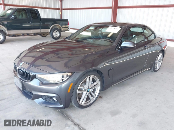 2018 BMW 4 Series 440i with VIN WBA4Z5C50JEE16887, listed as a IAAI auction lot 42218397 with 50,939 mi miles and . Bid and sale history available at DreamBid. Image 2.