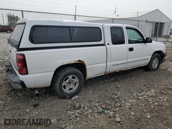 2004 Chevrolet Silverado 1500 LS with VIN 2GCEC19T041155853, listed as a Copart auction lot 51508005 with 193,567 mi miles and Salvage Title. Bid and sale history available at DreamBid. Image 3.