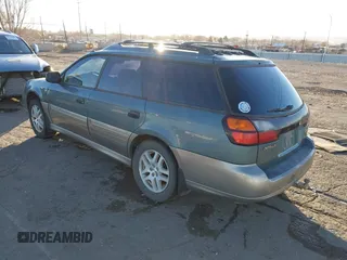 2000 Subaru Legacy Outback with VIN 4S3BH6757Y7615427, listed as a IAAI auction lot 41074549 with 311,078 mi miles and . Bid and sale history available at DreamBid. Image 3.