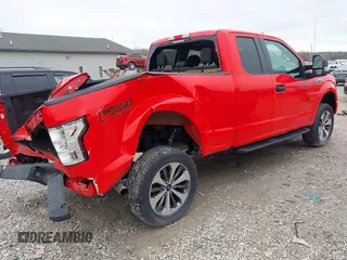 2020 Ford F-150 XL with VIN 1FTFX1E55LFC65210, listed as a IAAI auction lot 41907879 with 50,355 mi miles. Bid and sale history available at carsss.com. Image 4.