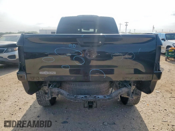 2016 Nissan Titan Platinum Reserve with VIN 1N6BA1F42GN506140, listed as a Copart auction lot 57171395 with 141,295 mi miles and Salvage title. Bid and sale history available at DreamBid. Image 6.