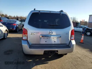 2010 Nissan Pathfinder S with VIN 5N1AR1NB7AC613674, listed as a Copart auction lot 57263035 with 103,397 mi miles and Salvage title. Bid and sale history available at DreamBid. Image 6.