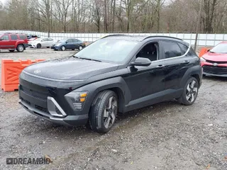 2024 Hyundai Kona Limited with VIN KM8HE3A30RU094669, listed as a IAAI auction lot 41260368 with 23,339 mi miles. Bid and sale history available at carsss.com. Image 2.