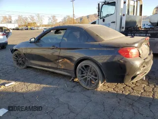2015 BMW 4 Series 435i with VIN WBA3T3C51FP737945, listed as a Copart auction lot 87710615 with 109,500 mi miles and Clean Title. Bid and sale history available at carsss.com. Image 2.