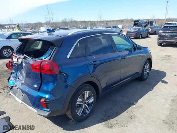 2022 Kia Niro LX with VIN KNDCB3LC1N5537663, listed as a IAAI auction lot 41759529 with 23,863 mi miles. Bid and sale history available at carsss.com. Image 4.