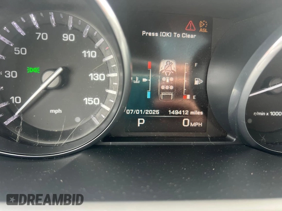 2015 Land Rover Range Rover Sport HSE with VIN SALWR2VF8FA538885, listed as a Copart auction lot 63440145 with 149,412 mi miles and Clean title. Bid and sale history available at DreamBid. Image 8.
