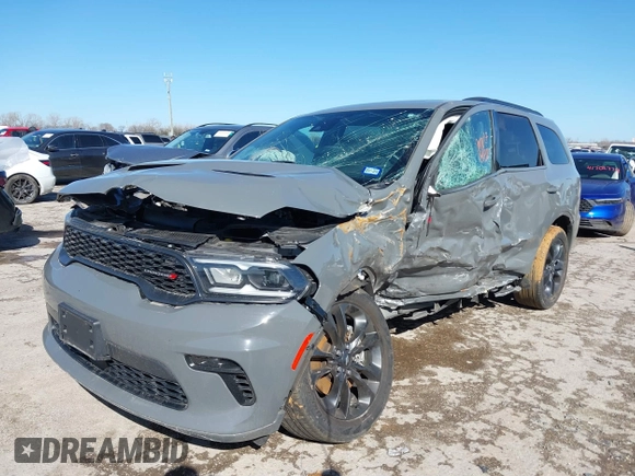 2023 Dodge Durango GT Plus with VIN 1C4RDHDG9PC582934, listed as a IAAI auction lot 41705953 with Not provided miles and . Bid and sale history available at DreamBid. Image 2.