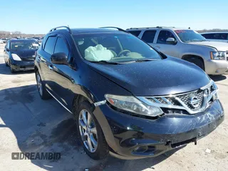 2014 Nissan Murano SL with VIN JN8AZ1MU1EW400591, listed as a IAAI auction lot 41717711 with 158,431 mi miles. Bid and sale history available at carsss.com. Image 1.