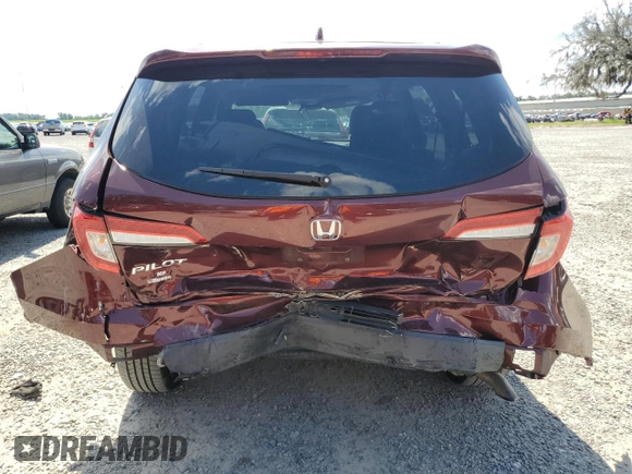 2019 Honda Pilot EX-L with VIN 5FNYF5H5XKB044896, listed as a Copart auction lot 62208795 with 94,051 mi miles and Non repairable. Bid and sale history available at DreamBid. Image 6.