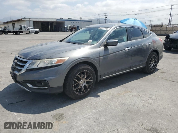 2013 Honda Crosstour EX-L z VIN 5J6TF1H59DL002040, wystawiony jako Copart lot #53917545 z przebiegiem 183 093 mil mil oraz Szkody całkowita. Historia ofert i sprzedaży dostępna na DreamBid. Obrazek 1.