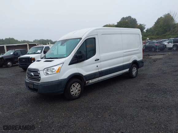 2016 Ford Transit Van with VIN 1FTBW2CM3GKA08898, listed as a IAAI auction lot 40431501 with 240,888 mi miles. Bid and sale history available at carsss.com. Image 17.