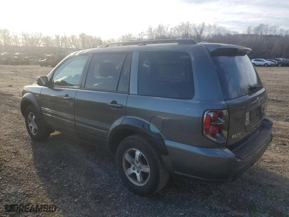 2007 Honda Pilot EX-L with VIN 2HKYF185X7H500509, listed as a Copart auction lot 48109255 with 173,431 mi miles and Salvage Title. Bid and sale history available at carsss.com. Image 2.