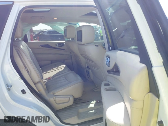 2014 Infiniti QX60 with VIN 5N1AL0MNXEC553824, listed as a IAAI auction lot 41995826 with 153,923 mi miles and . Bid and sale history available at DreamBid. Image 8.