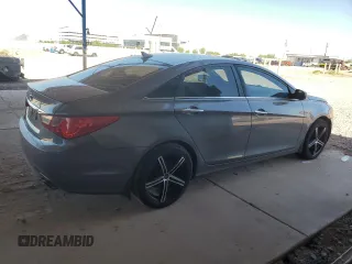 2011 Hyundai Sonata Limited z VIN 5NPEC4AC1BH285794, wystawiony jako Copart lot #57187475 z przebiegiem 166 499 mil mil oraz Czysty tytuł • Clean title. Historia ofert i sprzedaży dostępna na DreamBid. Obrazek 3.