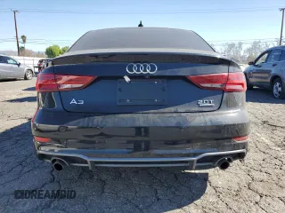 2017 Audi A3 Sedan Premium Plus with VIN WAUJ8GFF2H1029262, listed as a Copart auction lot 46554405 with 38,154 mi miles and Salvage Title. Bid and sale history available at carsss.com. Image 6.
