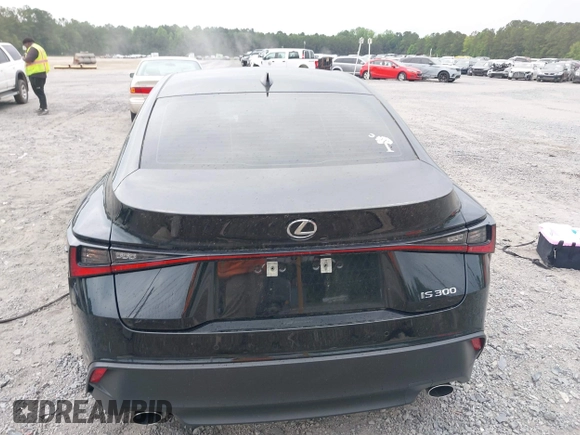 2024 Lexus IS 300 with VIN JTHCA1D29R5132121, listed as a IAAI auction lot 42084925 with 1,335 mi miles and . Bid and sale history available at DreamBid. Image 17.