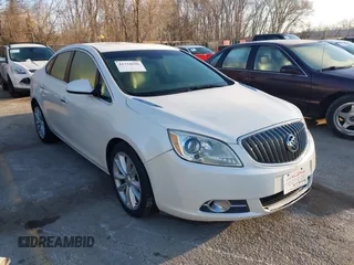 2012 Buick Verano Leather Group with VIN 1G4PS5SKXC4156818, listed as a IAAI auction lot 41734296 with 94,172 mi miles. Bid and sale history available at carsss.com. Image 1.