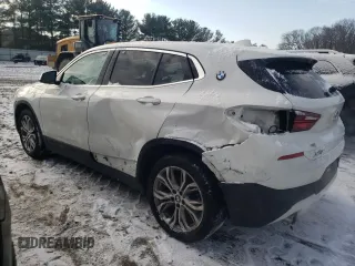 2022 BMW X2 xDrive28i with VIN WBXYJ1C08N5U30857, listed as a Copart auction lot 89282465 with 44,825 mi miles and Salvage Title. Bid and sale history available at carsss.com. Image 2.