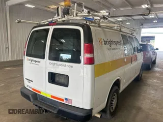 2017 Chevrolet Express Cargo with VIN 1GCWGAFF4H1248975, listed as a IAAI auction lot 42197495 with 151,498 mi miles and . Bid and sale history available at DreamBid. Image 1.