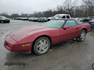 1989 Chevrolet Corvette with VIN 1G1YY2184K5102976, listed as a Copart auction lot 82052464 with 89,219 mi miles and Clean Title. Bid and sale history available at carsss.com. Image 1.