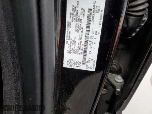 2020 Ford F-350 XL with VIN 1FT8W3BT1LEC65463, listed as a Copart auction lot 46183245 with 86,284 mi miles and Salvage title. Bid and sale history available at DreamBid. Image 12.