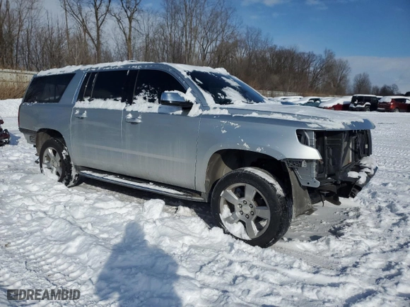 2017 Chevrolet Suburban Premier with VIN 1GNSKJKC9HR178083, listed as a Copart auction lot 45361595 with 118,823 mi miles and Clean Title. Bid and sale history available at carsss.com. Image 4.