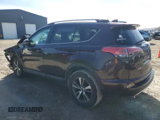 2018 Toyota RAV4 XLE with VIN 2T3RFREV3JW780944, listed as a Copart auction lot 48251255 with Not Provided miles and Salvage Title. Bid and sale history available at DreamBid. Image 2.