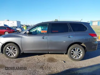 2016 Nissan Pathfinder Platinum with VIN 5N1AR2MMXGC629580, listed as a IAAI auction lot 40817601 with 106,046 mi miles and . Bid and sale history available at DreamBid. Image 14.