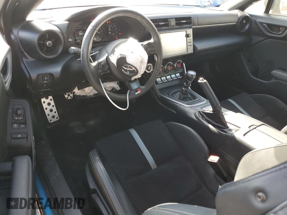 2023 Toyota GR86 Premium with VIN JF1ZNBE18P9766480, listed as a Copart auction lot 43665815 with 8,887 mi miles and Salvage Title. Bid and sale history available at carsss.com. Image 8.