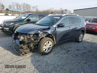 2014 Nissan Rogue SV with VIN 5N1AT2MV6EC812319, listed as a Copart auction lot 49221175 with 117,010 mi miles and Salvage Title. Bid and sale history available at carsss.com. Image 1.