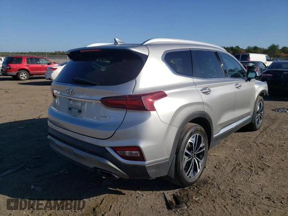 2020 Hyundai Santa Fe SEL with VIN 5NMS3CAA4LH263508, listed as a Copart auction lot 66423812 with 19,211 mi miles. Bid and sale history available at carsss.com. Image 4.