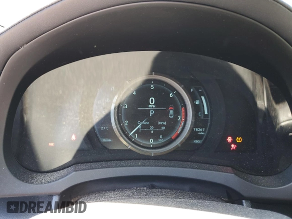 2017 Lexus IS 350 with VIN JTHCE1D22H5014429, listed as a Copart auction lot 59212324 with 78,267 mi miles and Salvage title. Bid and sale history available at DreamBid. Image 9.