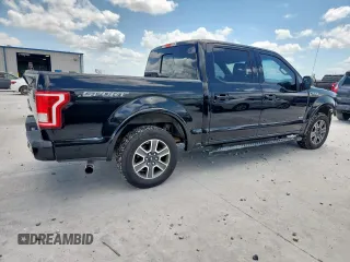 2016 Ford F-150 XL with VIN 1FTEW1CP5GKF31048, listed as a Copart auction lot 61764705 with 162,457 mi miles and Salvage title. Bid and sale history available at DreamBid. Image 3.