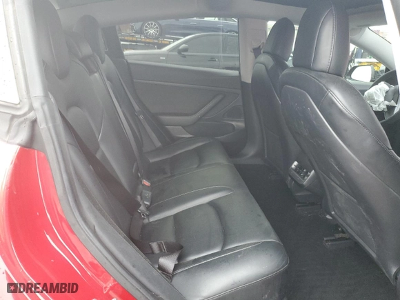 2021 Tesla Model 3 Standard Range Plus with VIN 5YJ3E1EA9MF873033, listed as a Copart auction lot 48951995 with 46,029 mi miles and Salvage Title. Bid and sale history available at carsss.com. Image 11.