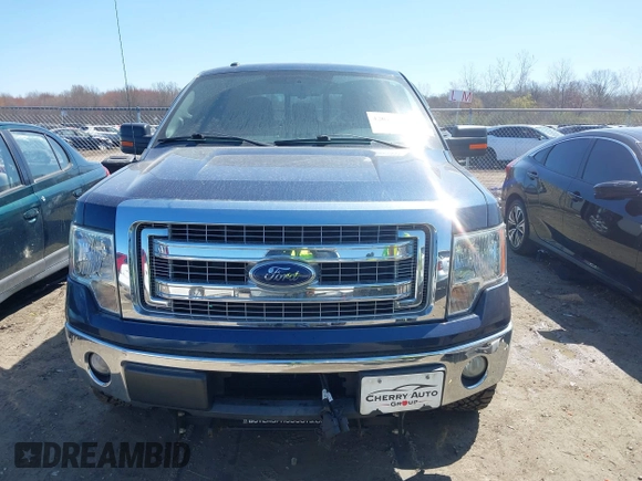 2013 Ford F-150 XL with VIN 1FTFW1ET1DFD46837, listed as a IAAI auction lot 42017411 with 120,023 mi miles. Bid and sale history available at carsss.com. Image 12.