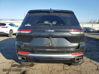 2023 Jeep Grand Cherokee Summit with VIN 1C4RJHEGXP8722063, listed as a Copart auction lot 86552894 with 38,463 mi miles and Salvage Title. Bid and sale history available at carsss.com. Image 6.