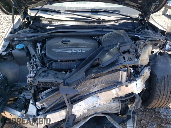 2021 BMW 2 Series M235i xDrive with VIN WBA13AL09M7G65294, listed as a Copart auction lot 53286575 with 44,540 mi miles and Salvage Title. Bid and sale history available at carsss.com. Image 11.