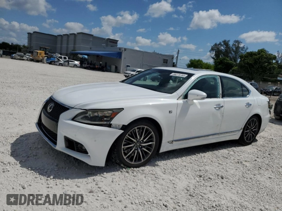 2013 Lexus LS 460 z VIN JTHBL5EF9D5119294, wystawiony jako Copart lot #56279765 z przebiegiem 200 349 mil mil oraz Szkoda całkowita • Salvage title. Historia ofert i sprzedaży dostępna na DreamBid. Obrazek 1.