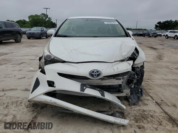 2016 Toyota Prius Four with VIN JTDKARFU8G3514918, listed as a Copart auction lot 54503755 with Not Provided miles and Salvage Title. Bid and sale history available at DreamBid. Image 5.