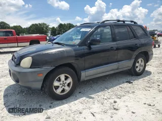 2005 Hyundai Santa Fe GLS with VIN KM8SC13D45U928944, listed as a Copart auction lot 63700045 with 136,587 mi miles and Clean title. Bid and sale history available at DreamBid. Image 1.